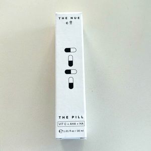 The Nue Co. "THE PILL" Vit C + AHA +HA Topical Serum NIB